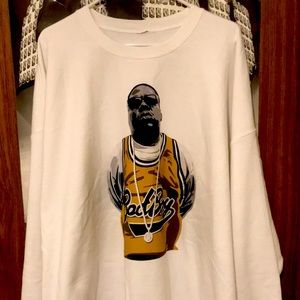 Custom Biggie Badboy crewneck sweater, 5xl,new